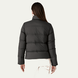 Explore Patagonia Women Silent Down Jacket - Black for trail, outdoor & lifestyle use | Liv Activ Singapore