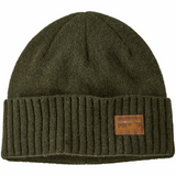 Explore Patagonia Unisex Brodeo Beanie - '73 Skyline: Pine Needle Green for trail, outdoor & lifestyle use | Liv Activ Singapore