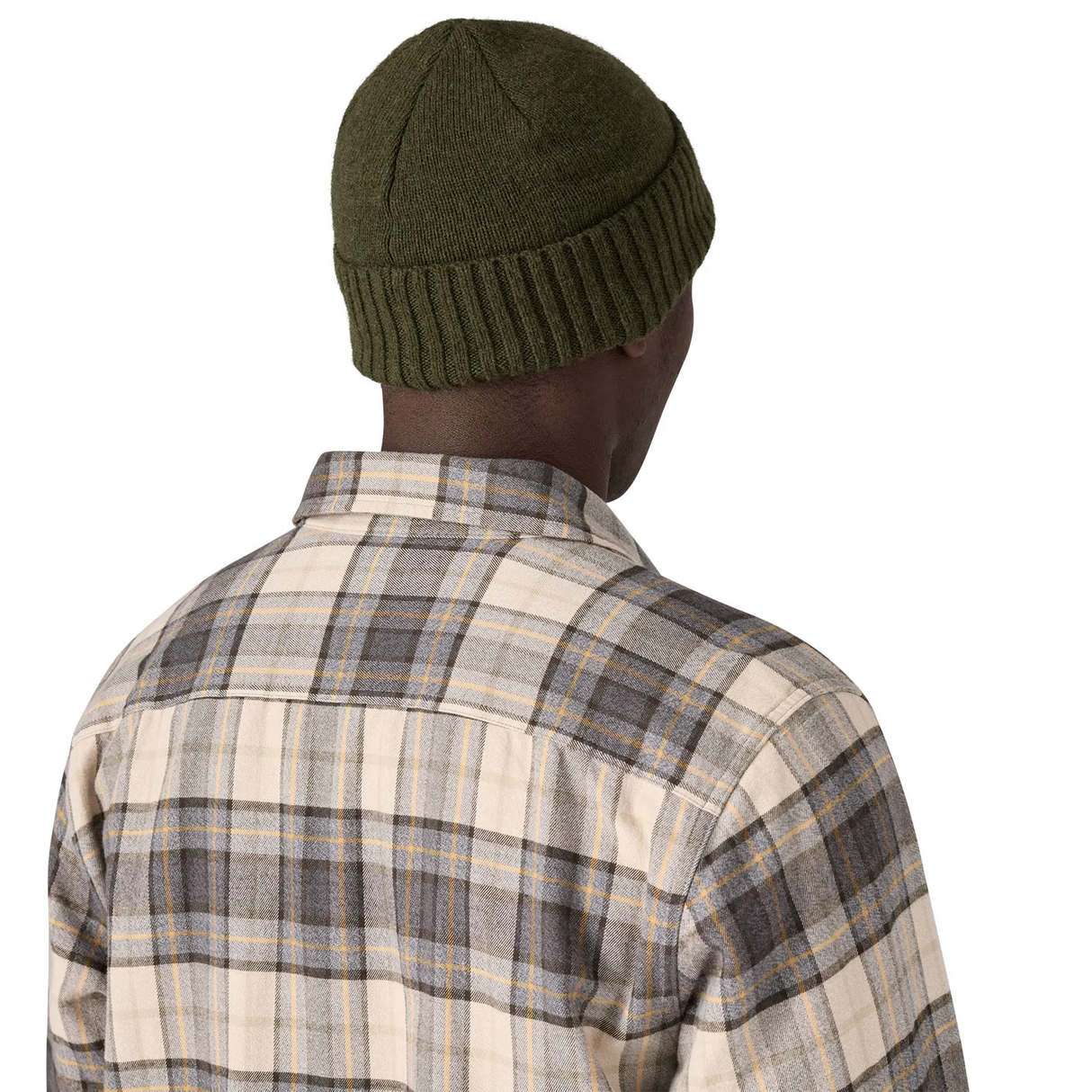 Explore Patagonia Unisex Brodeo Beanie - '73 Skyline: Pine Needle Green for trail, outdoor & lifestyle use | Liv Activ Singapore