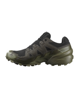 Salomon Men Speedcross 6 GTX - Black / Peat / Deep Lichen Green