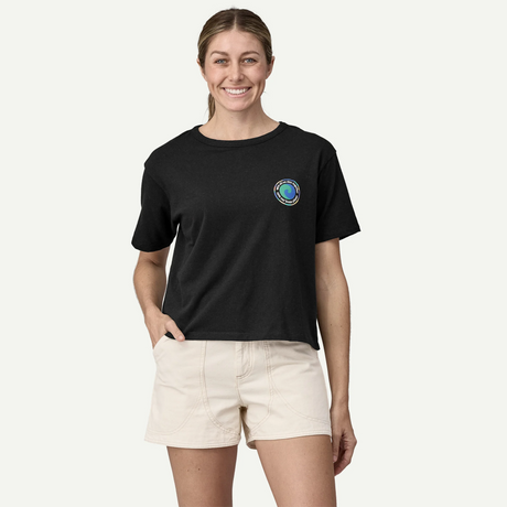 Patagonia Women Unity Fitz Easy-Cut Responsibili-Tee - Ink Black