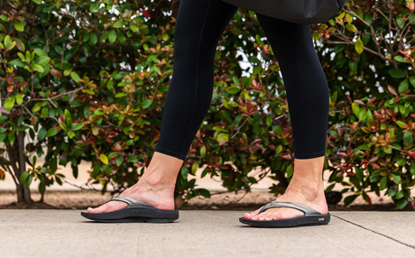 Explore OOFOS Women OOlala - Latte for trail, outdoor & lifestyle use | Liv Activ Singapore