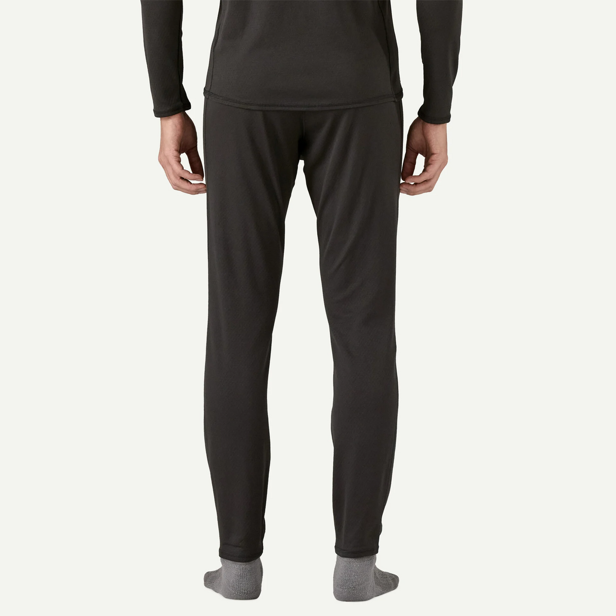 Explore Patagonia Men Capilene® Midweight Bottoms - Black for trail, outdoor & lifestyle use | Liv Activ Singapore