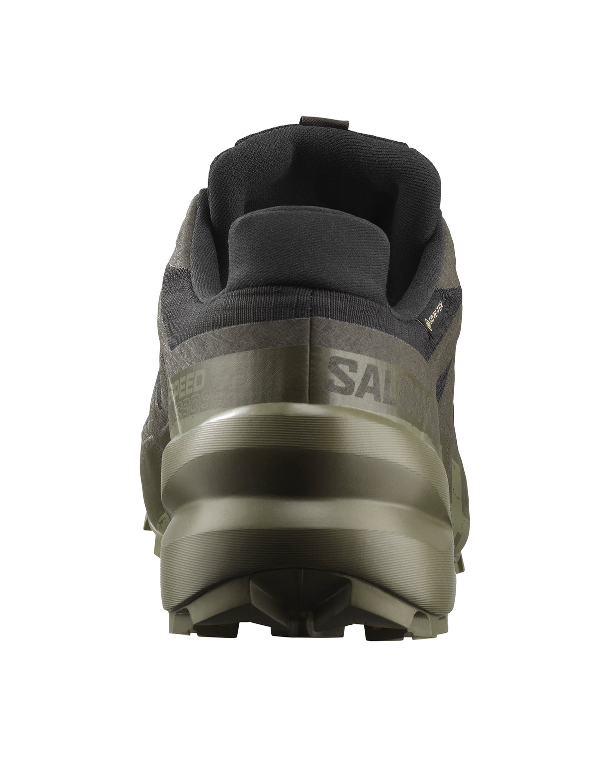 Salomon Men Speedcross 6 GTX - Black / Peat / Deep Lichen Green