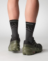 Salomon Men Speedcross 6 GTX - Black / Peat / Deep Lichen Green