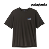 Explore Patagonia Men Capilene® Cool Daily Shirt - '73 Skyline - Black for trail, outdoor & lifestyle use | Liv Activ Singapore