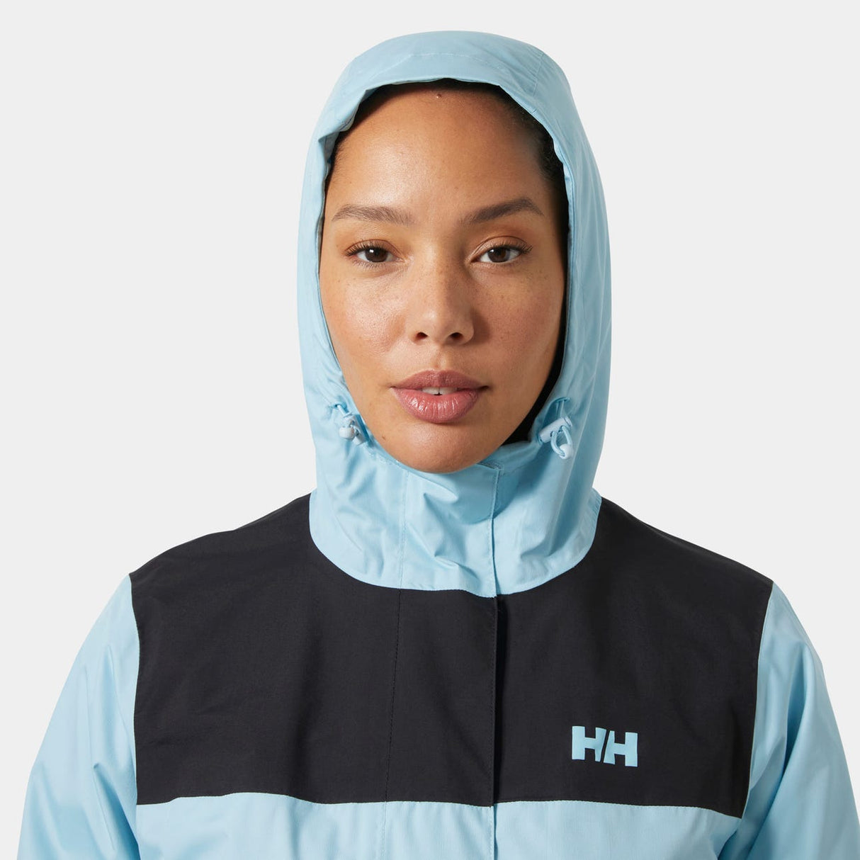 Helly Hansen Women Vancouver Rain Jacket - Light Cyan