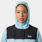 Helly Hansen Women Vancouver Rain Jacket - Light Cyan