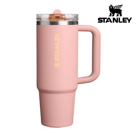 Explore Stanley The Quencher ProTour Flip Straw Tumbler 30 Oz - Peach Rose for trail, outdoor & lifestyle use | Liv Activ Singapore