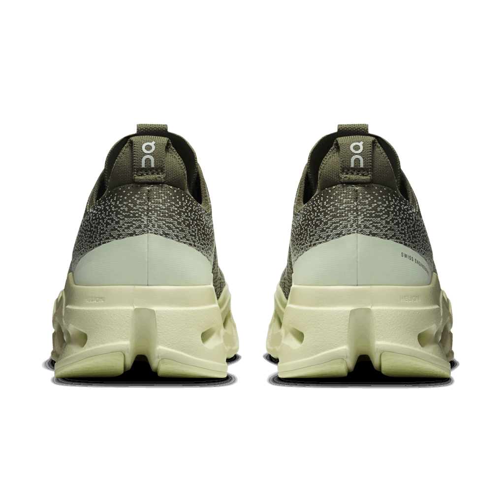 Explore On Men Cloudsurfer Max - Olive / Seedling for trail, outdoor & lifestyle use | Liv Activ Singapore