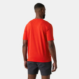 Explore Helly Hansen Men HP Race Sailing T-shirt - Alert Red for trail, outdoor & lifestyle use | Liv Activ Singapore