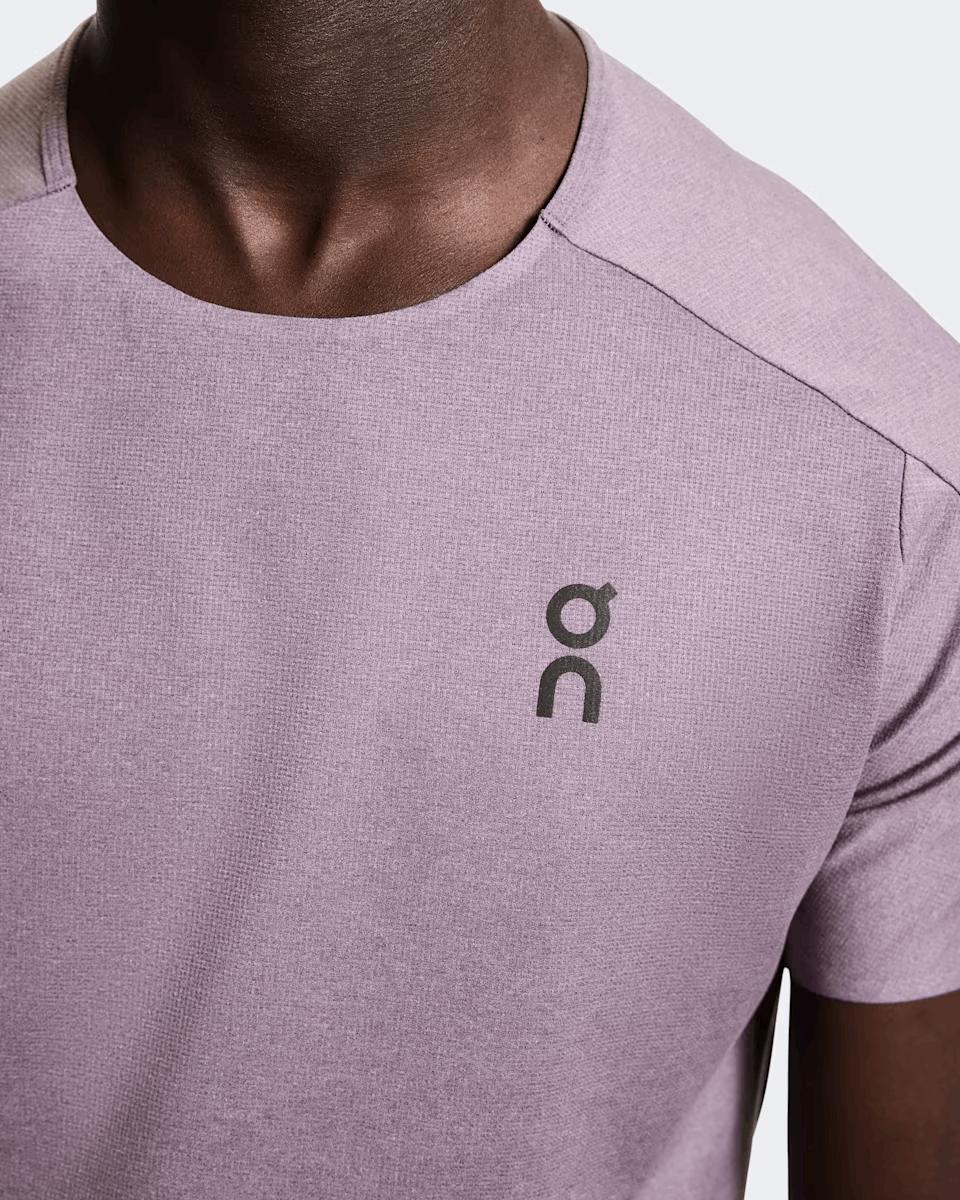 Explore On Men Performance-T - Dewberry / Eclipse for trail, outdoor & lifestyle use | Liv Activ Singapore