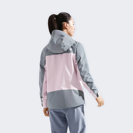 The North Face Women Blizzard Fleece GTX Triclimate Jacket - AP Pale Blossom / Monument Grey