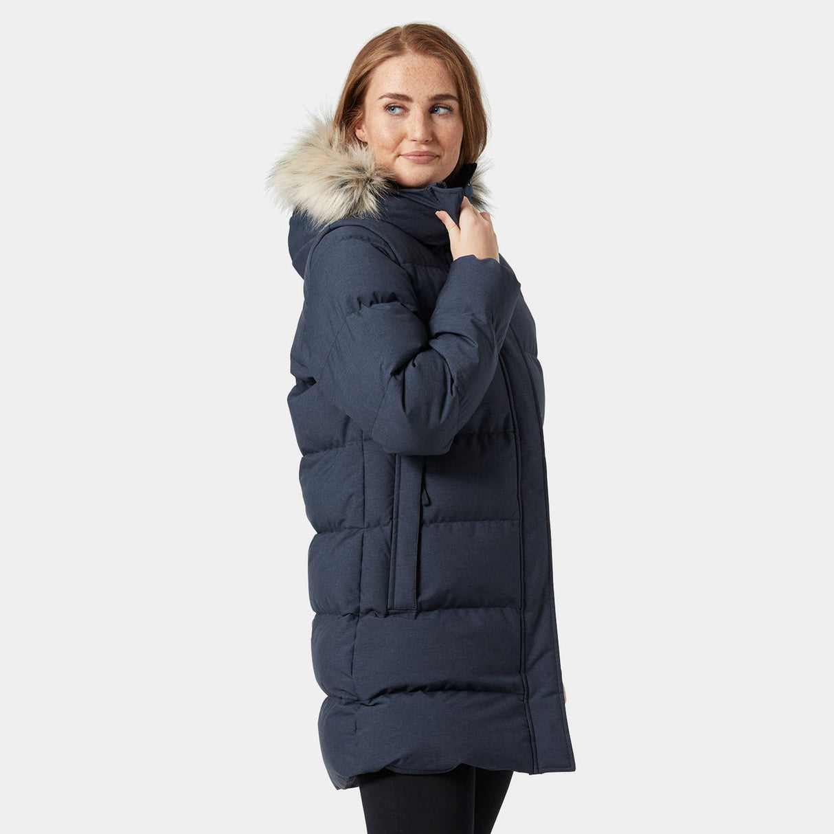 Helly Hansen Women Blossom Puffy Winter Parka - Navy