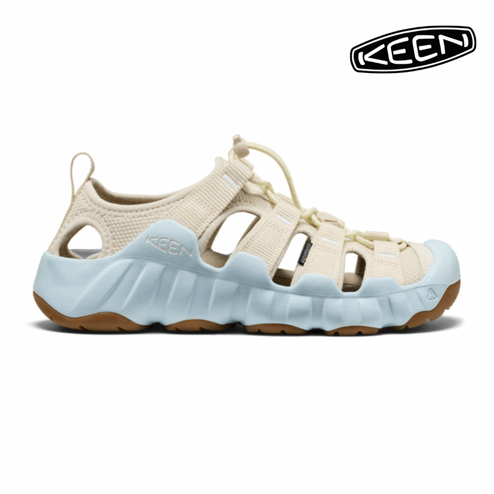 Explore KEEN Women Hyperport H2 Sandal - Ballad Blue / Birch for trail, outdoor & lifestyle use | Liv Activ Singapore
