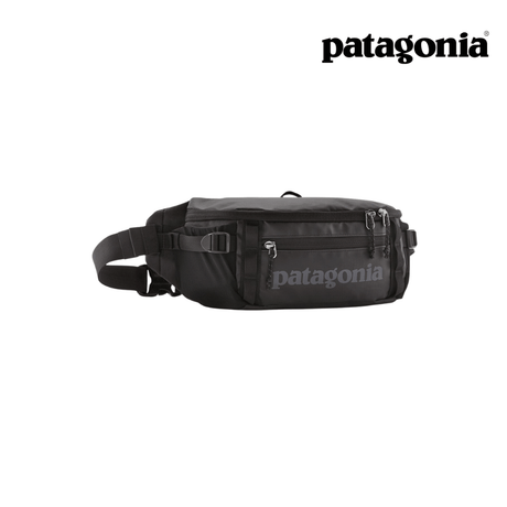 Explore Patagonia Black Hole® Waist Pack 5L - Black W/Black for trail, outdoor & lifestyle use | Liv Activ Singapore