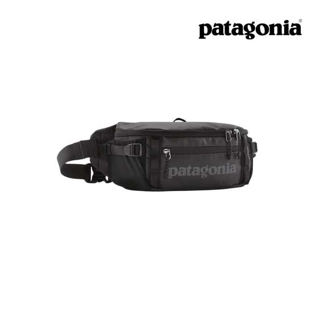 Explore Patagonia Black Hole® Waist Pack 5L - Black W/Black for trail, outdoor & lifestyle use | Liv Activ Singapore