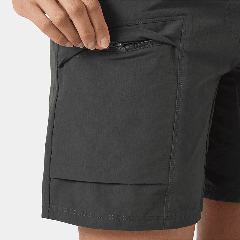 Explore Helly Hansen Women QD Cargo Shorts - Ebony for trail, outdoor & lifestyle use | Liv Activ Singapore