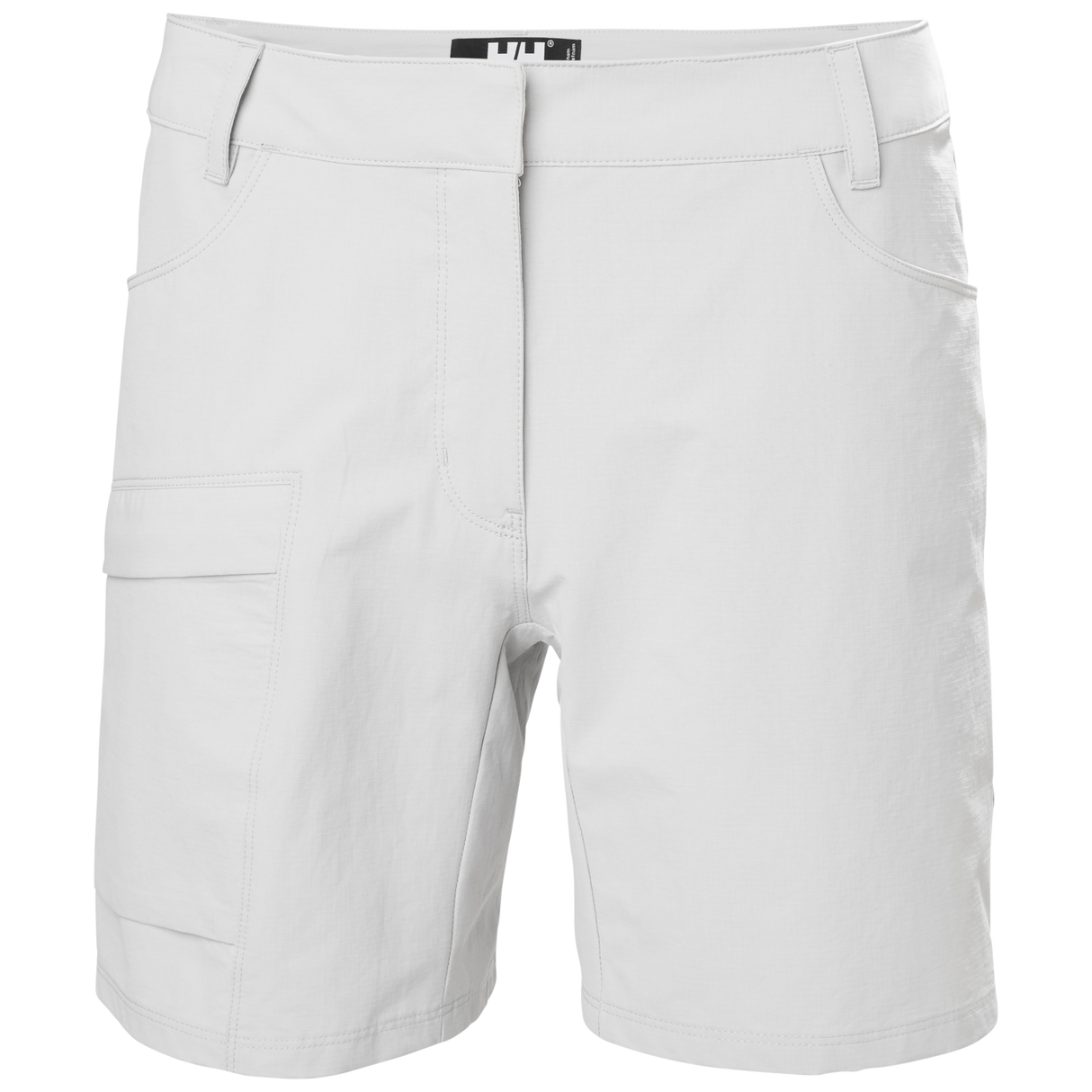 Explore Helly Hansen Women QD Cargo Shorts - Grey Fog for trail, outdoor & lifestyle use | Liv Activ Singapore