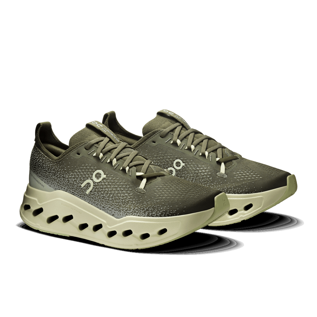 Explore On Men Cloudsurfer Max - Olive / Seedling for trail, outdoor & lifestyle use | Liv Activ Singapore