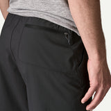 Explore Patagonia Men Terrebonne Shorts - 10" - Black for trail, outdoor & lifestyle use | Liv Activ Singapore