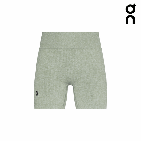 Explore On Women Studio Knit Shorts - Mineral / Heather for trail, outdoor & lifestyle use | Liv Activ Singapore