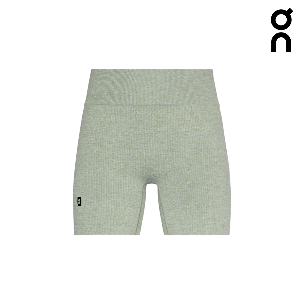 On Women Studio Knit Shorts - Mineral / Heather