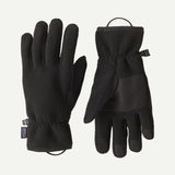 Explore Patagonia Synchilla™ Fleece Gloves - Black Solid for trail, outdoor & lifestyle use | Liv Activ Singapore