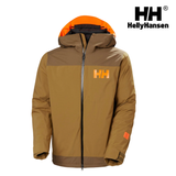 Helly Hansen Men Powdreamer 2.0 Jacket - Sepia