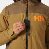 Helly Hansen Men Powdreamer 2.0 Jacket - Sepia