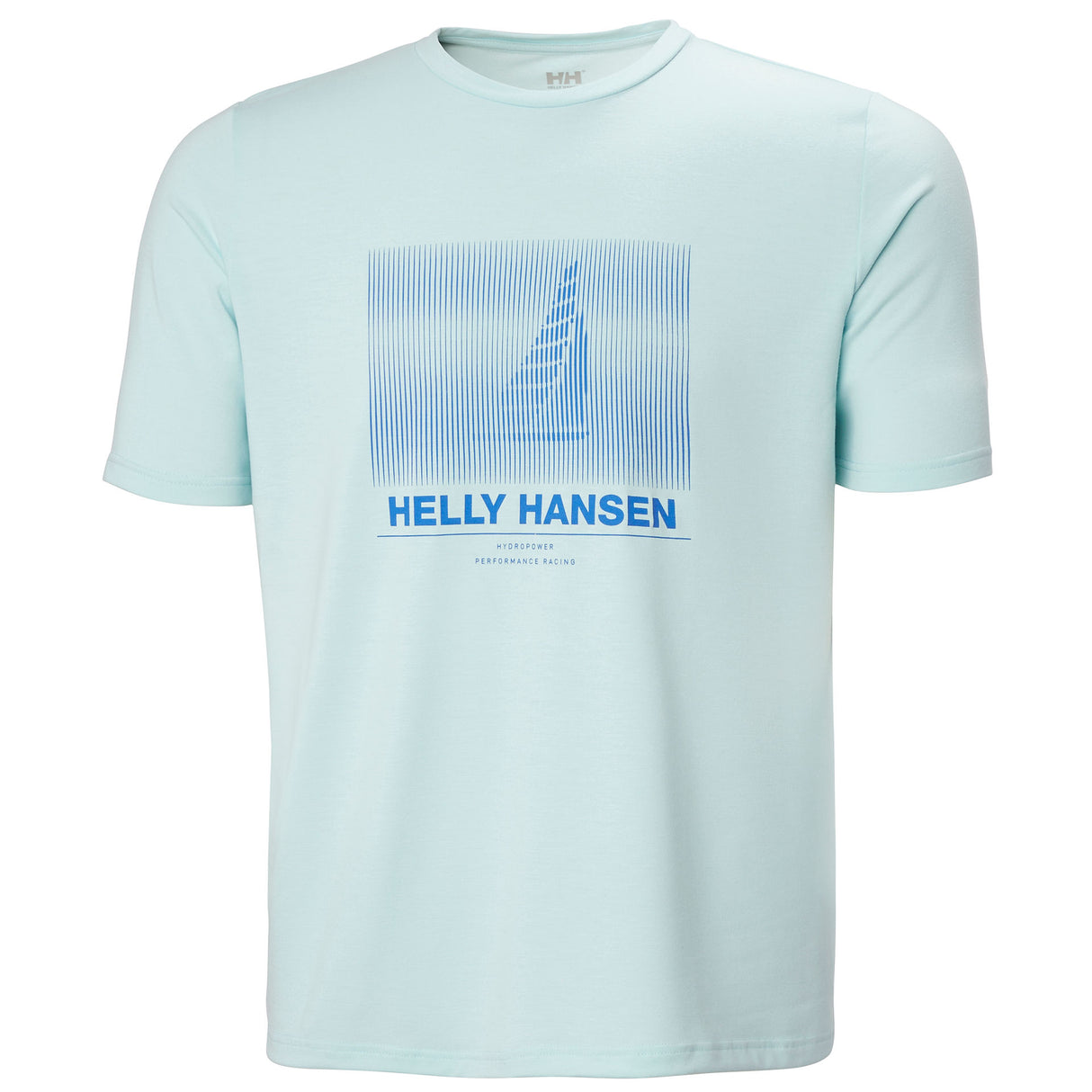 Explore Helly Hansen Men HP Race Sailing T-shirt - Barely Blue for trail, outdoor & lifestyle use | Liv Activ Singapore