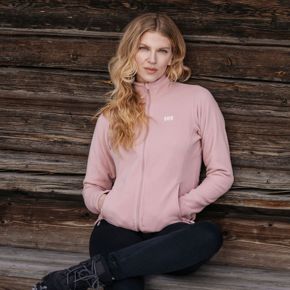 Helly Hansen Women Daybreaker Fleece Jacket - Pink Salt