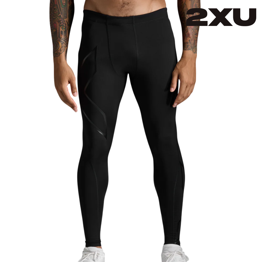 2XU Men Core Compression Tights - Black / Nero – Liv Activ