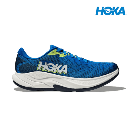 Explore HOKA Men Rincon 4 Wide - Electric Cobalt / Varsity Navy for trail, outdoor & lifestyle use | Liv Activ Singapore