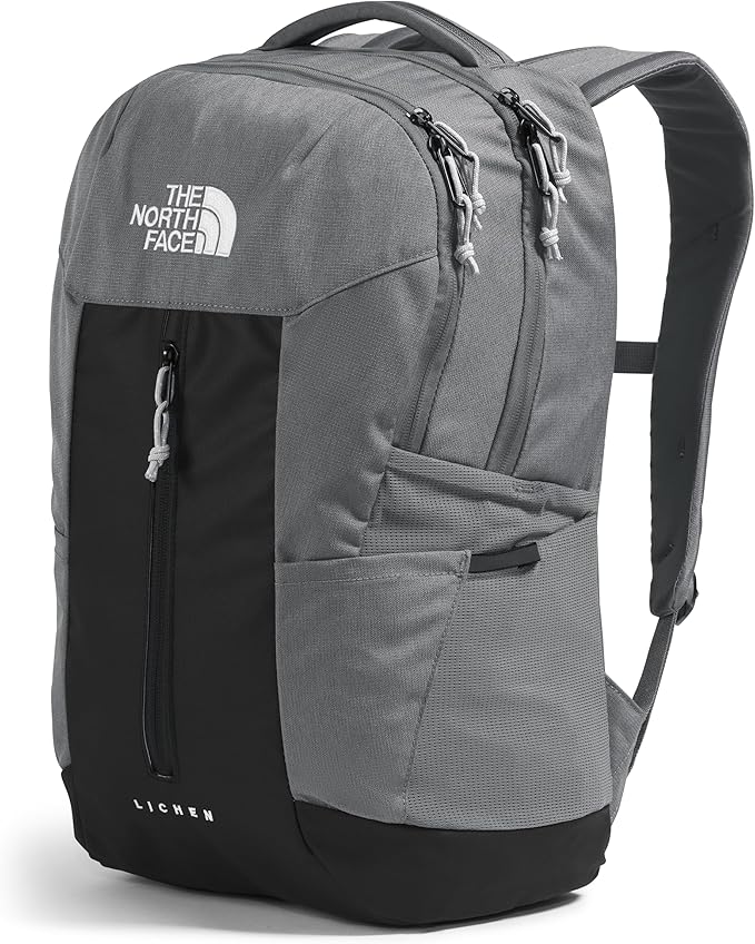 The North Face Lichen Daypack - Smoked Pearl Dark Heather / TNF