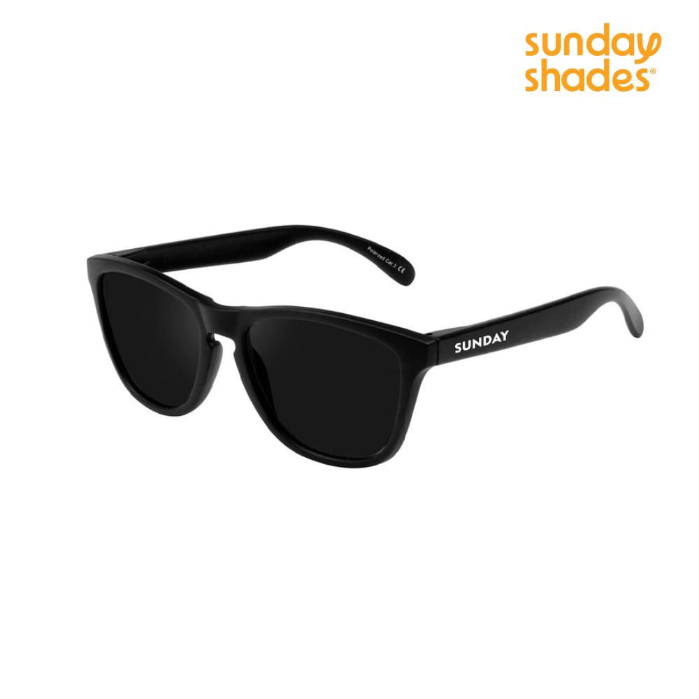 Sunday Shades Classic Series Sunglasses - Carbon Matte X