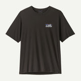 Explore Patagonia Men Capilene® Cool Daily Shirt - '73 Skyline - Black for trail, outdoor & lifestyle use | Liv Activ Singapore