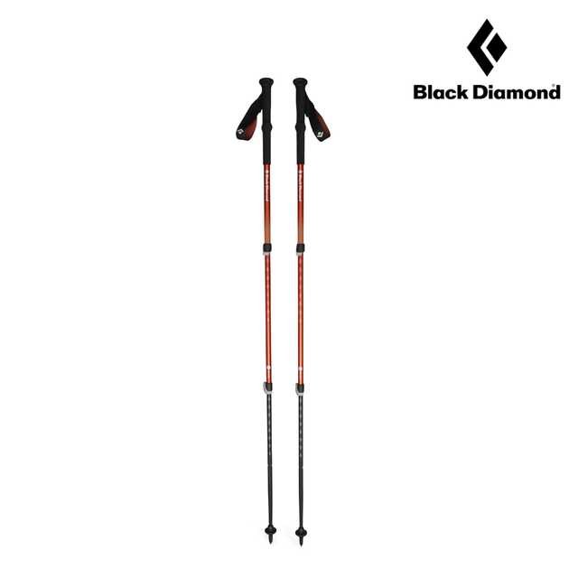Explore Black Diamond Trail Back Trekking Poles - Burnt Sienna for trail, outdoor & lifestyle use | Liv Activ Singapore