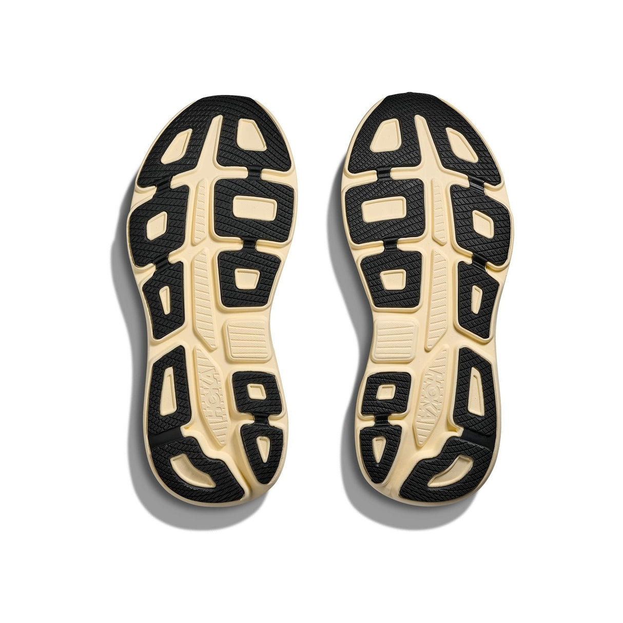 Explore HOKA Men Bondi 9 Wide - Carbon Black / Yellow Gold for trail, outdoor & lifestyle use | Liv Activ Singapore