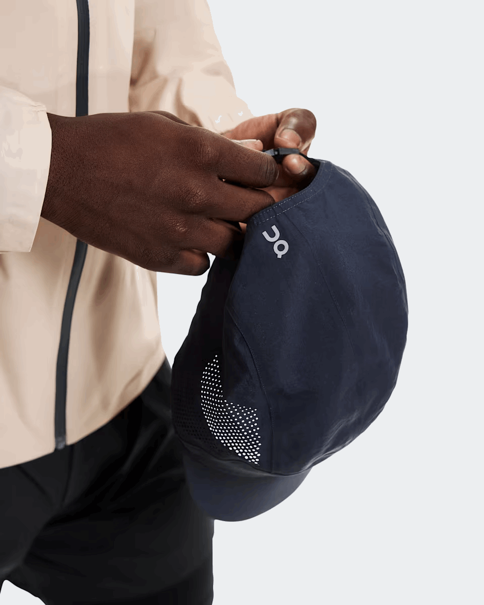 Explore On Unisex Performance Cap - Navy for trail, outdoor & lifestyle use | Liv Activ Singapore