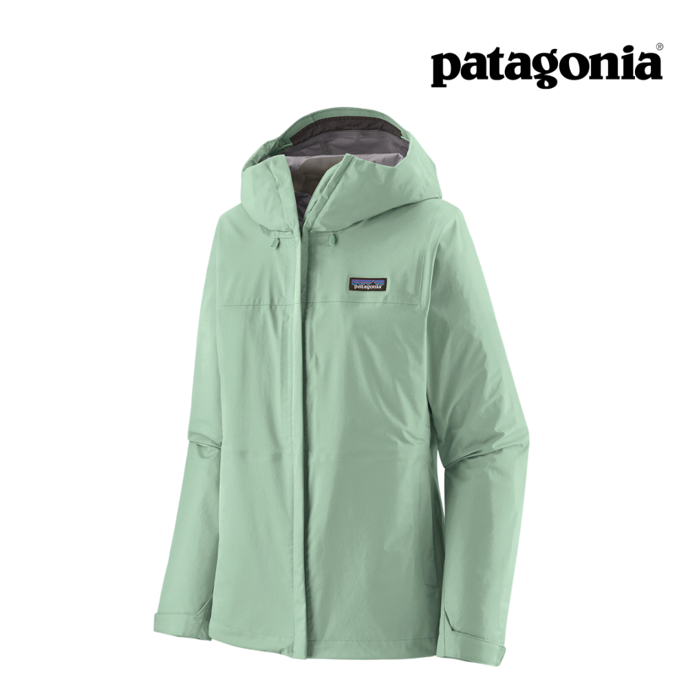 Explore Patagonia Women Torrentshell 3L Rain Jacket - Thin Ice for trail, outdoor & lifestyle use | Liv Activ Singapore