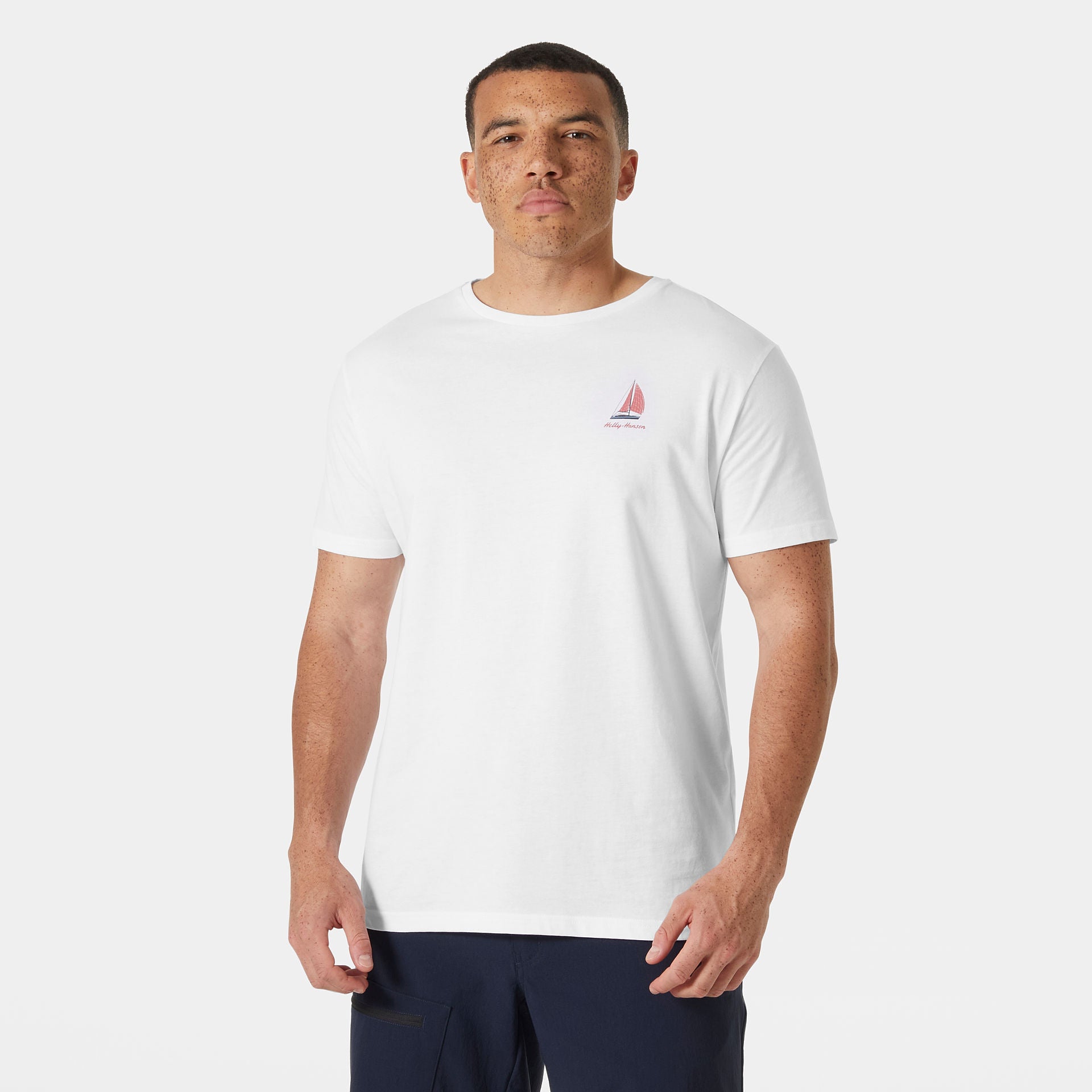 Helly Hansen Men Shoreline T-shirt 3.0 - White – Liv Activ