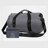 Explore Lifegear Packable Duffel 40L - Grey for trail, outdoor & lifestyle use | Liv Activ Singapore