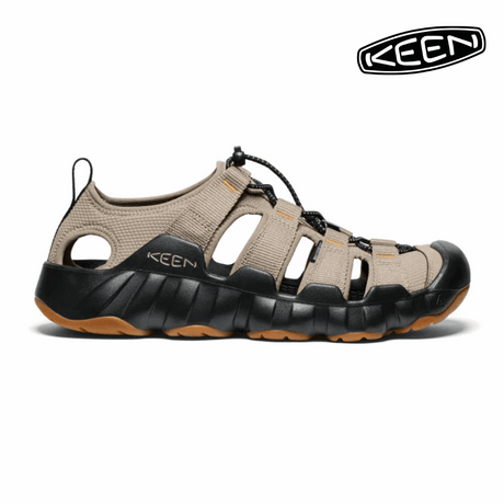 Explore KEEN Men Hyperport H2 Sandal - Brindle / Black for trail, outdoor & lifestyle use | Liv Activ Singapore