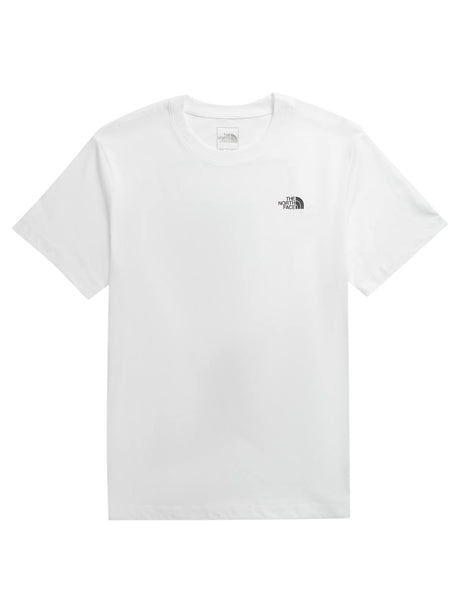 The North Face Unisex RLX Map Box Logo SS Tee Graphic - AP TNF White