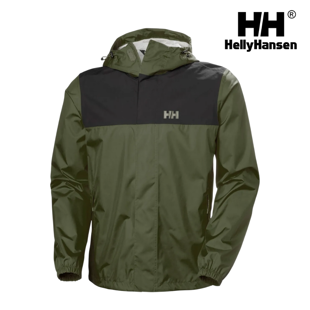 Helly Hansen Men Vancouver Rain Jacket - Utility Green