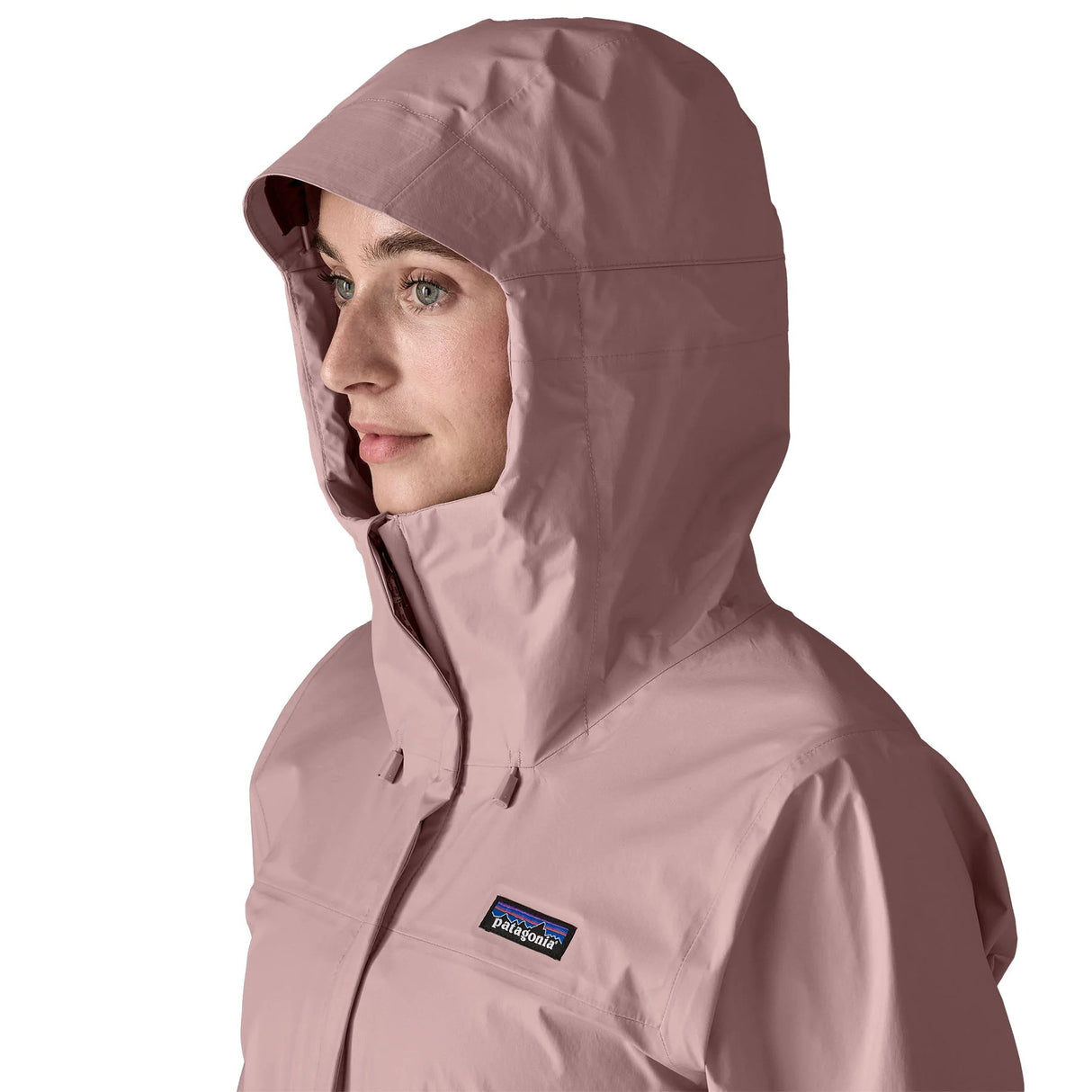 Explore Patagonia Women Torrentshell 3L Rain Jacket - Quiet Violet for trail, outdoor & lifestyle use | Liv Activ Singapore
