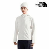 Explore The North Face Women Performance Fleece Full Zip Hoodie - AP White Dune for trail, outdoor & lifestyle use | Liv Activ Singapore