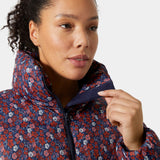 Helly Hansen Women Jade Puffer Jacket - Navy Floral AOP
