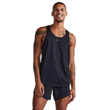 2XU Men Lightspeed Tech Singlet - Black / Black Reflective